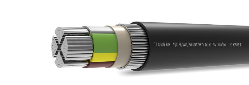 Al-XLPE-SWA-PVC