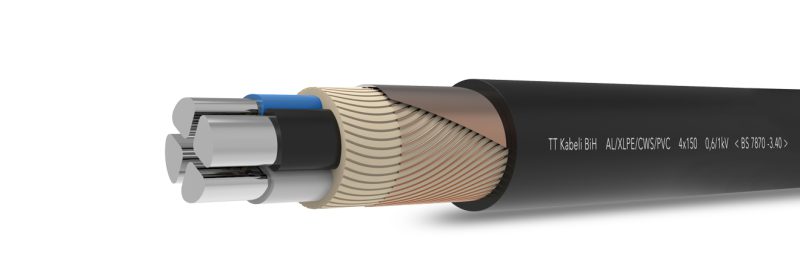 Al/XLPE/CWS/PVC